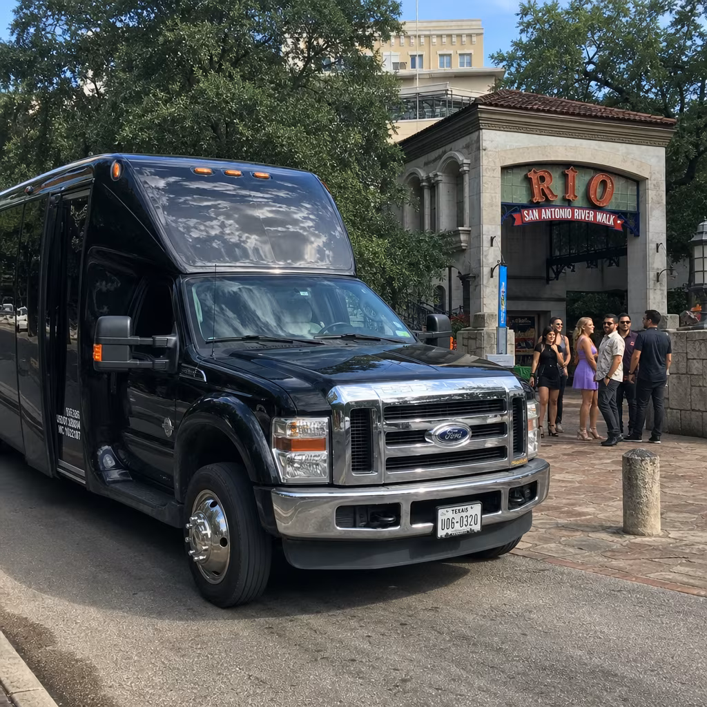 Party Bus to the San Antonio River Walk