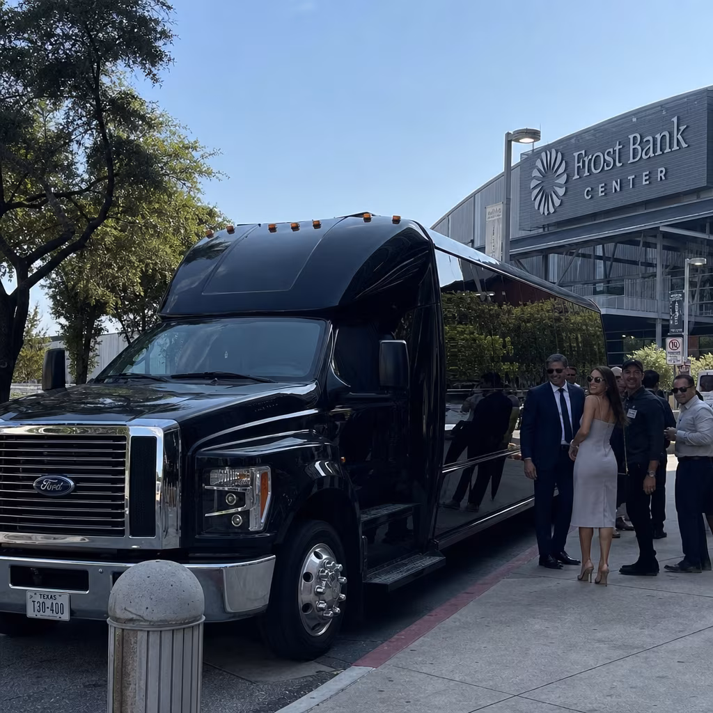 Party Bus to Frost Bank Center
