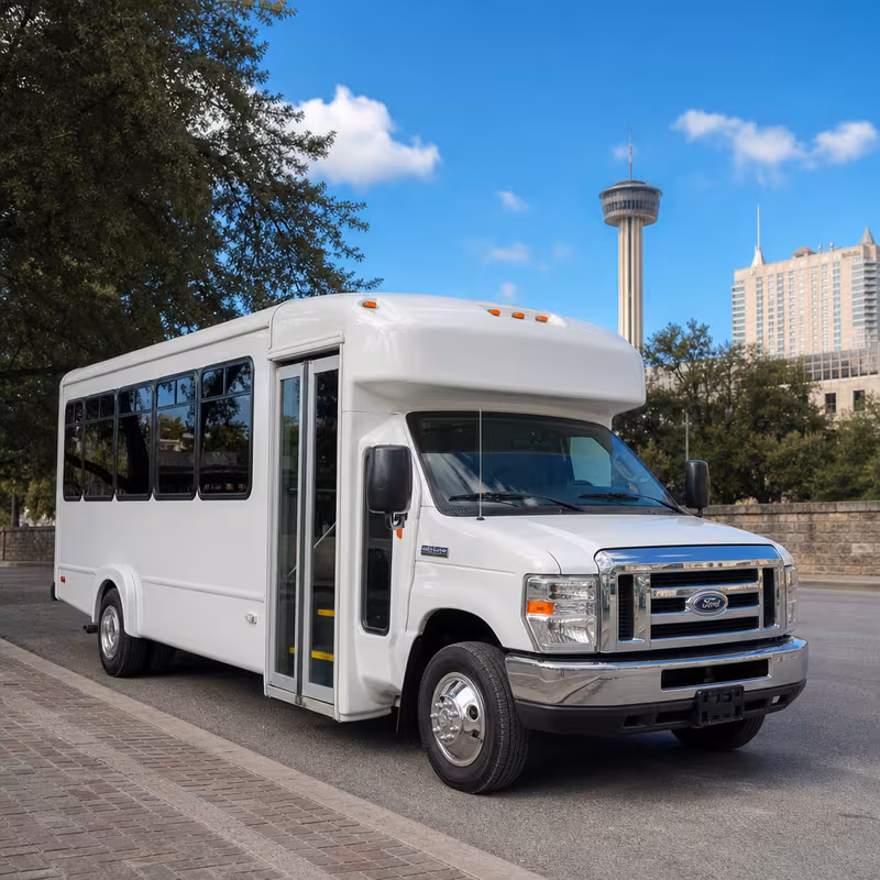 15-35 Passenger Minibus Exterior