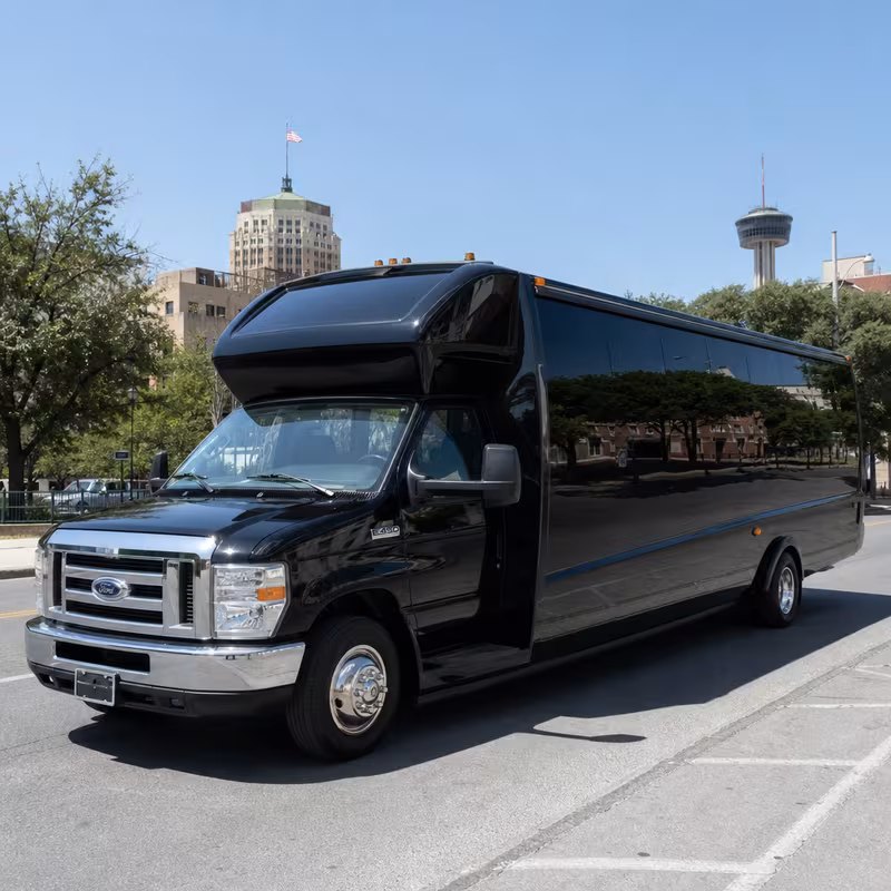 25 Passenger Party Bus Exterior