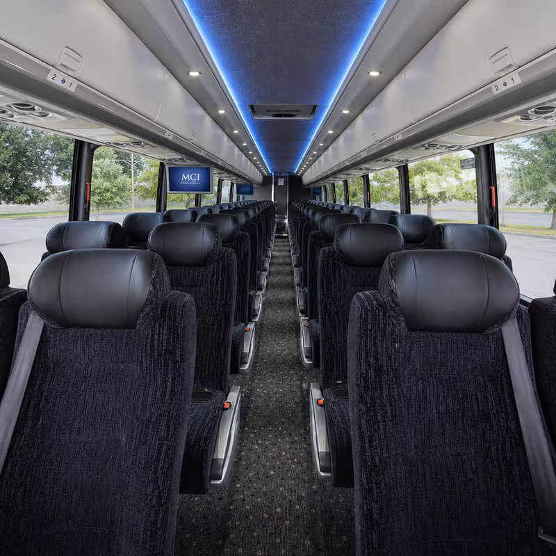 Charter Bus Seats