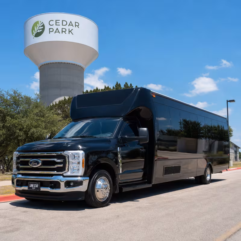 Cedar Park Party Bus Rental