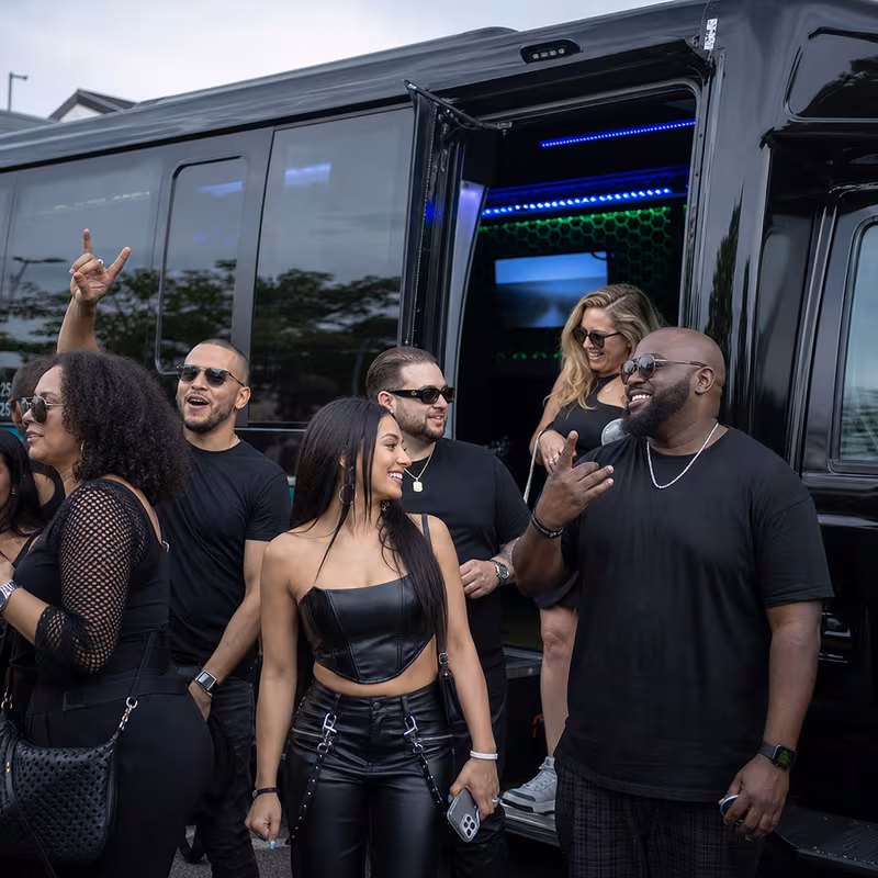 San Antonio Concert Transportation fleet vehicle