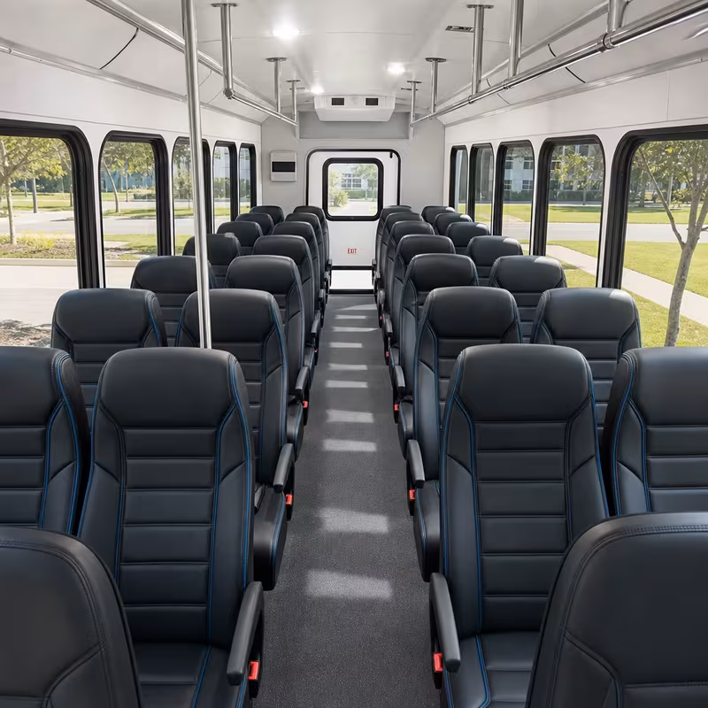 minibus interior