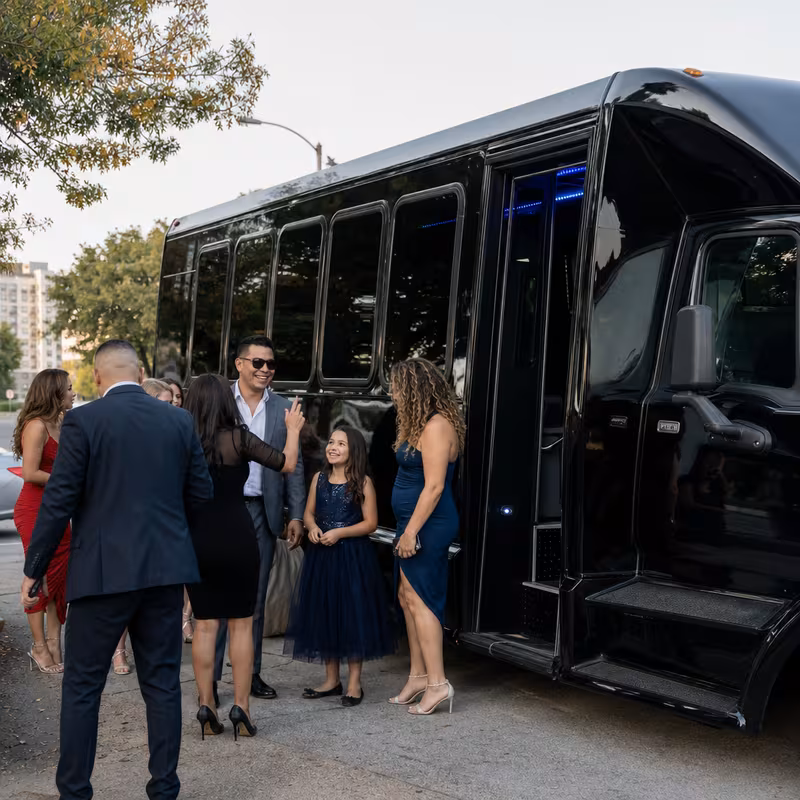 San Antonio Private Event Transportation fleet vehicle