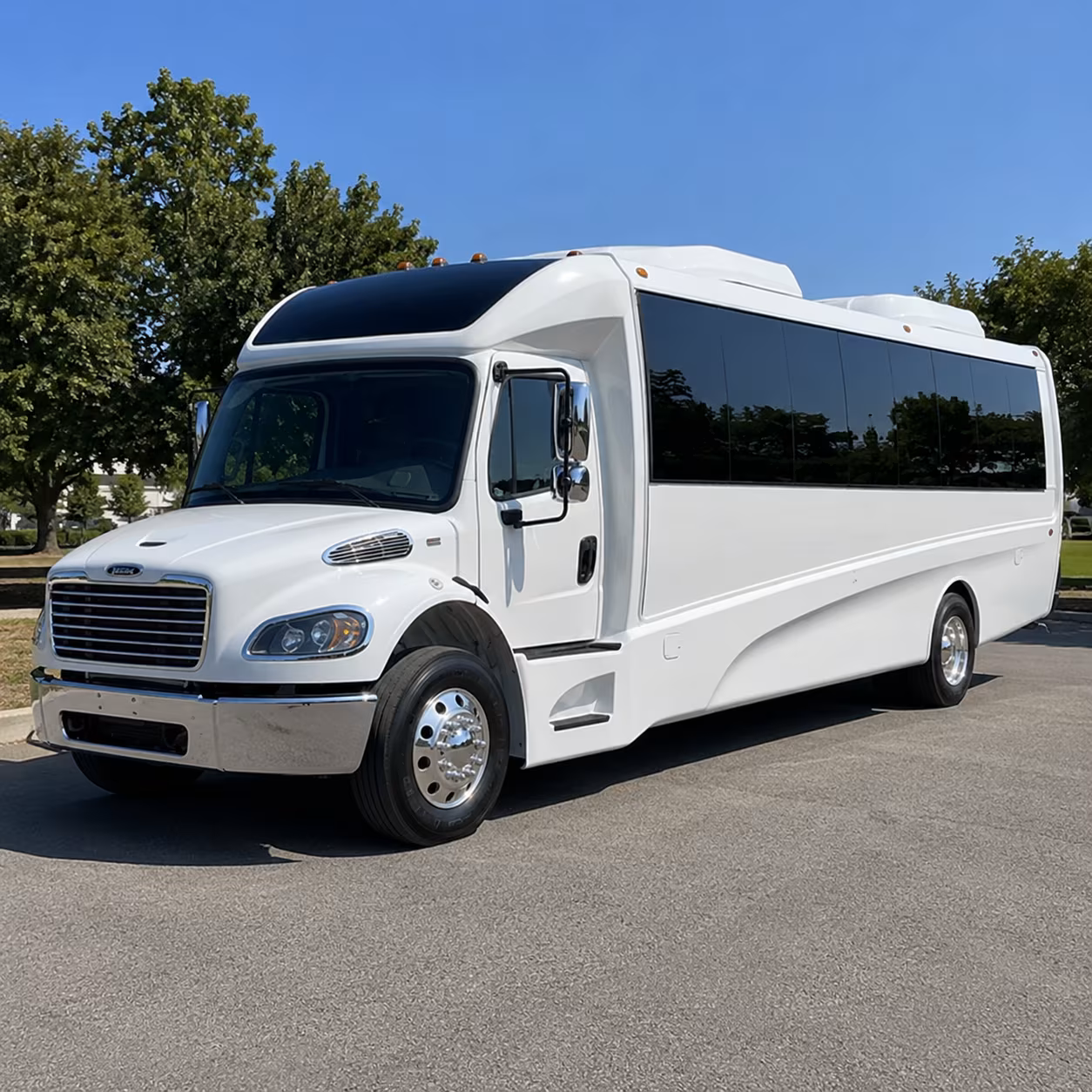 San Antonio Airport Shuttle & Transportation party bus exterior