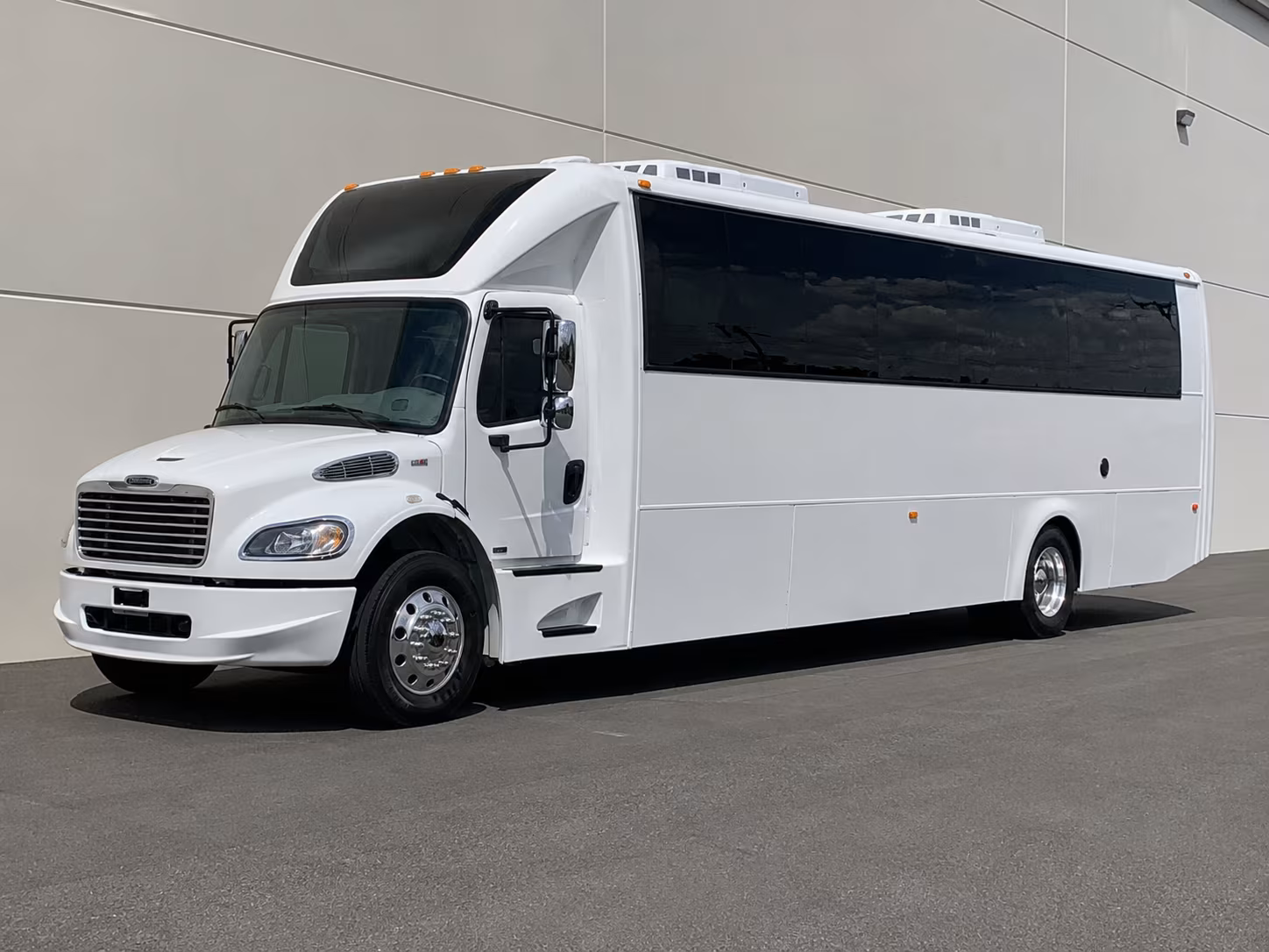 San Antonio Bachelor & Bachelorette Transportation party bus exterior
