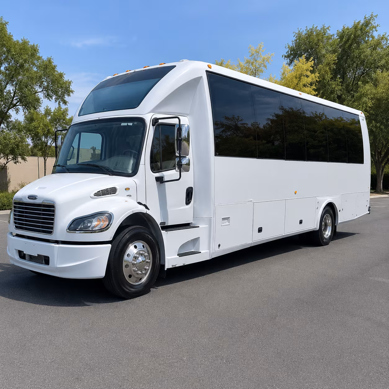 San Antonio Bachelor & Bachelorette Transportation party bus exterior