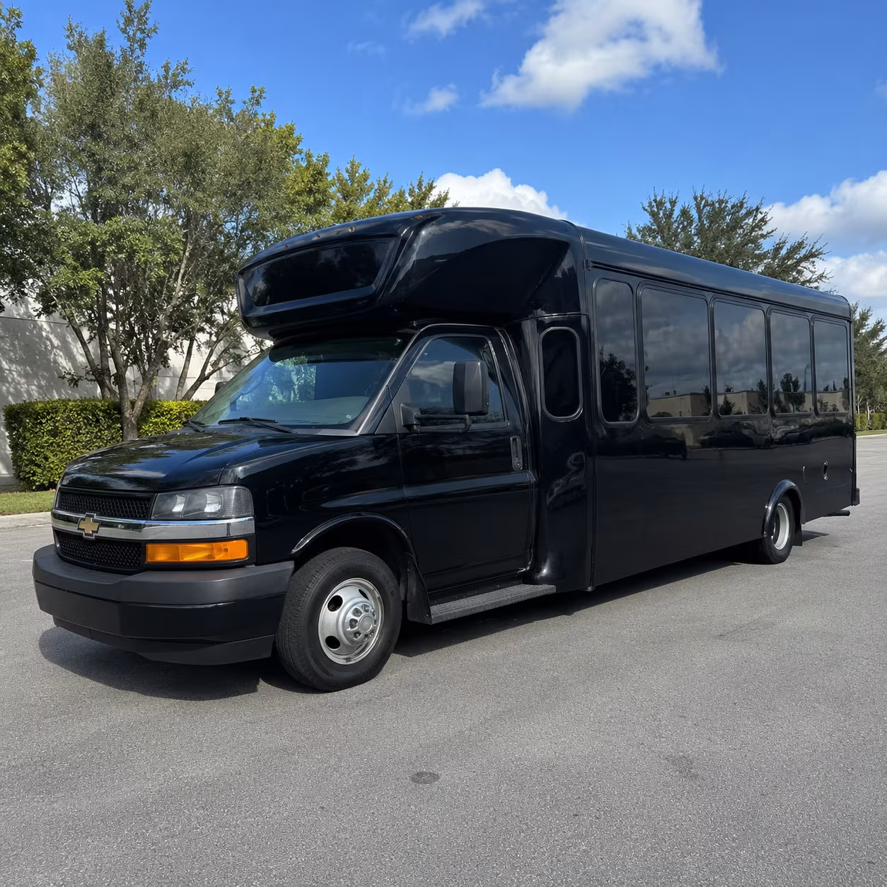San Antonio Concert & Music Festival Transportation party bus exterior