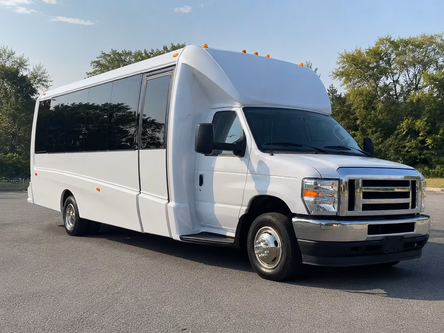 San Antonio Prom & Homecoming Transportation party bus exterior