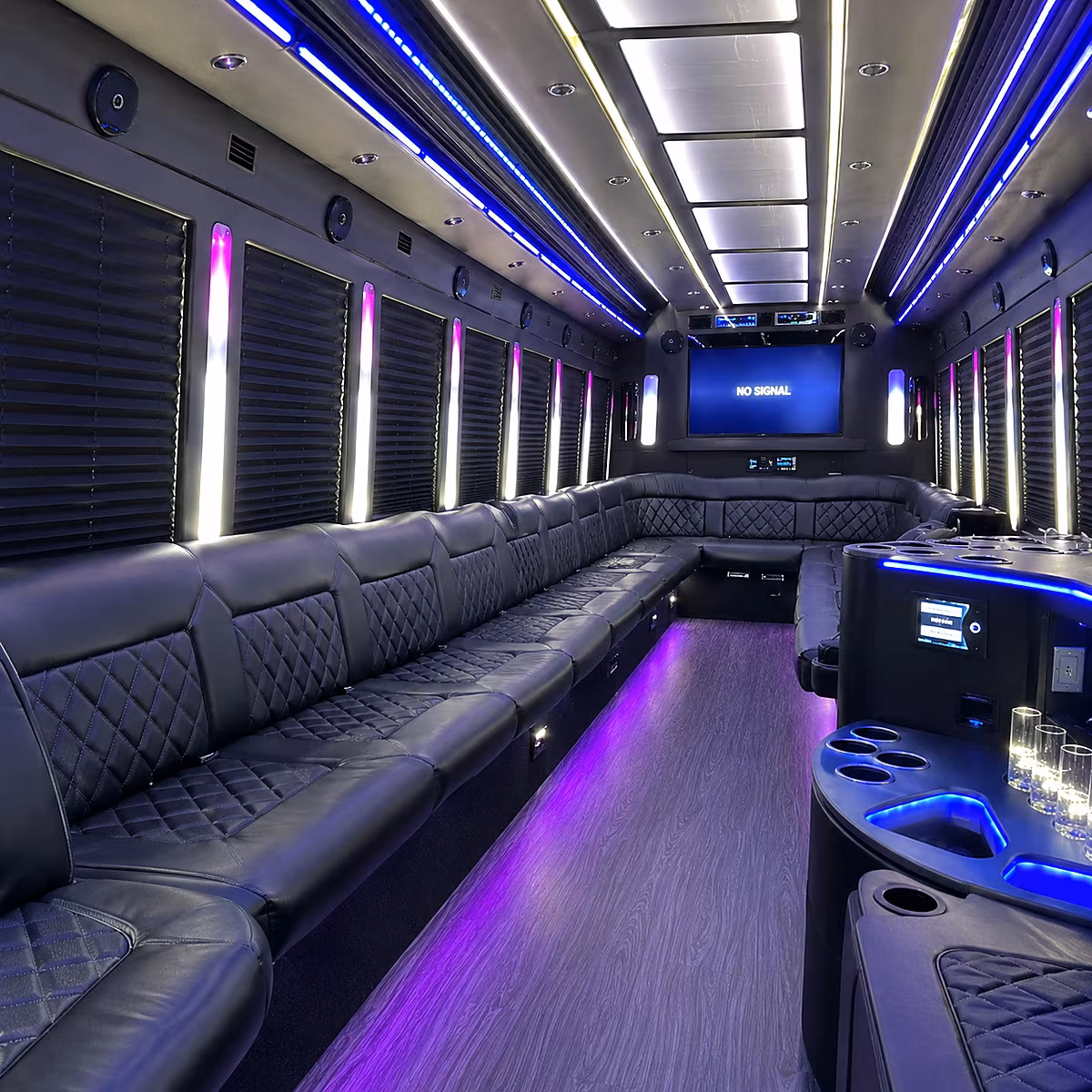 San Antonio Prom & Homecoming Transportation onboard seating