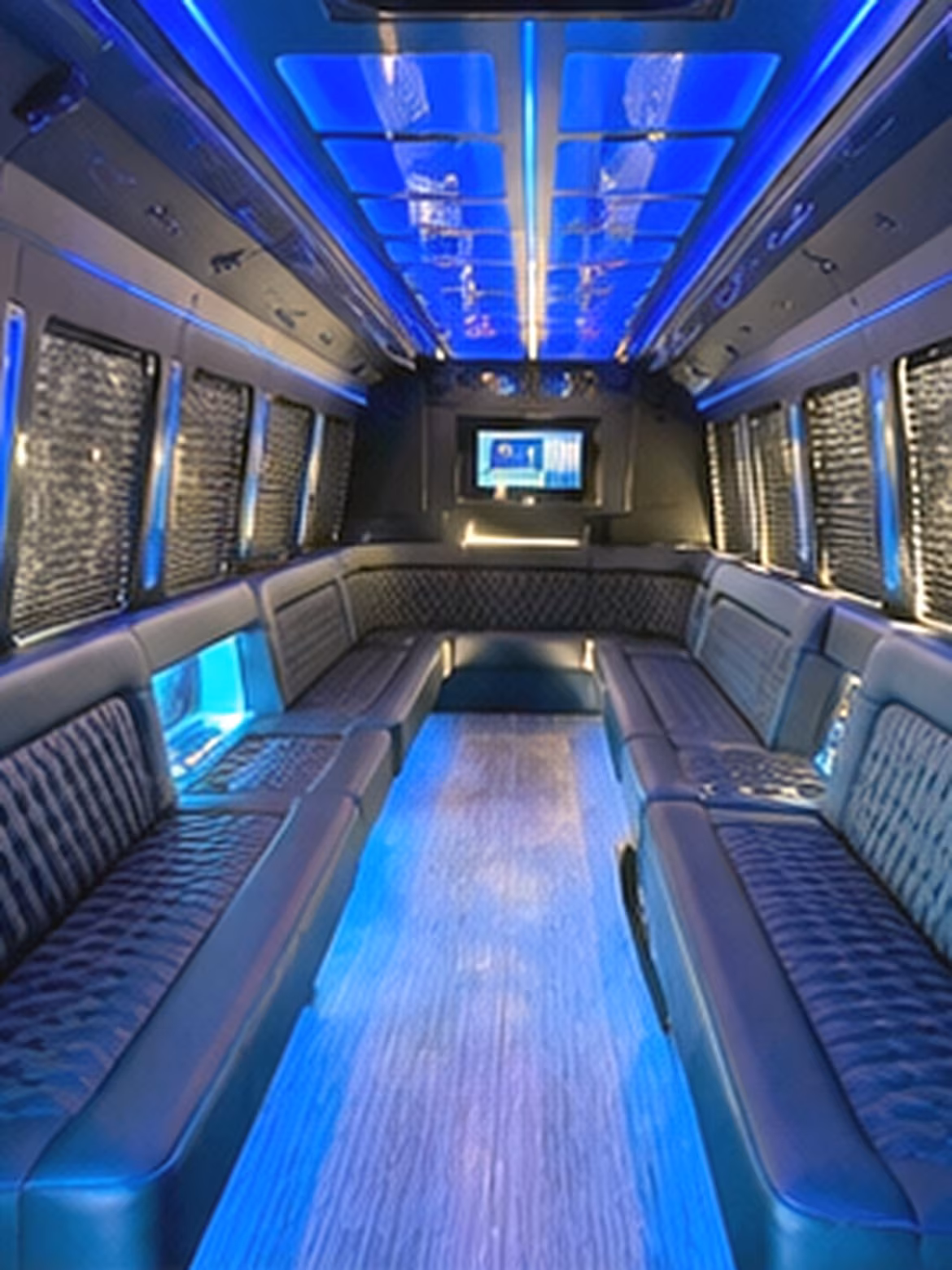 San Antonio Sporting Event Transportation onboard seating